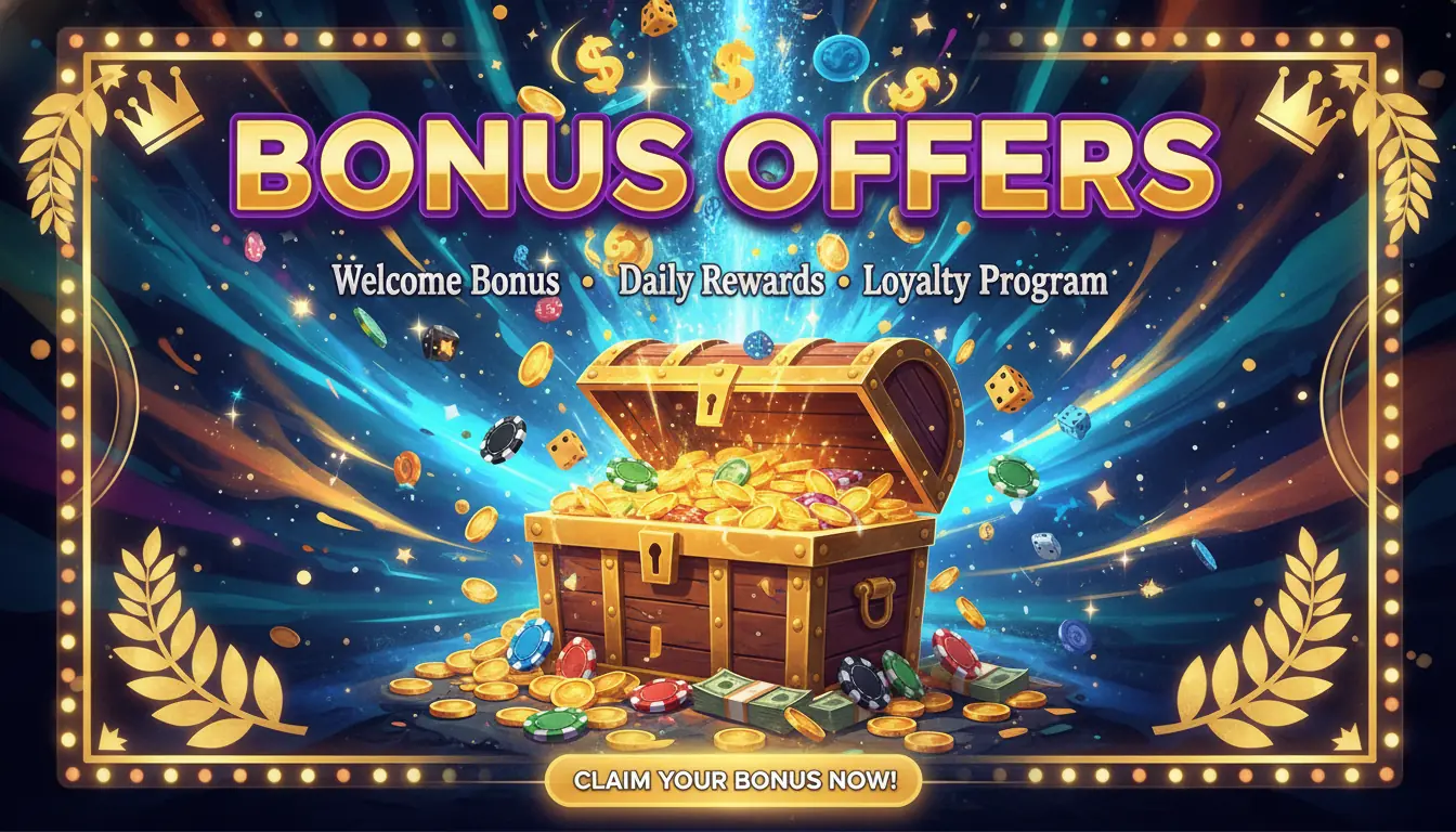 National casino bonus offers